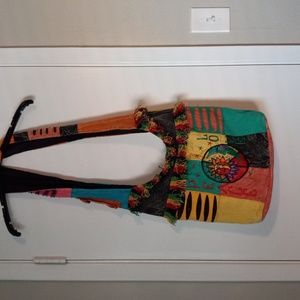 Women's/Unisex Jamaica Peace & Love Crossbody Bag